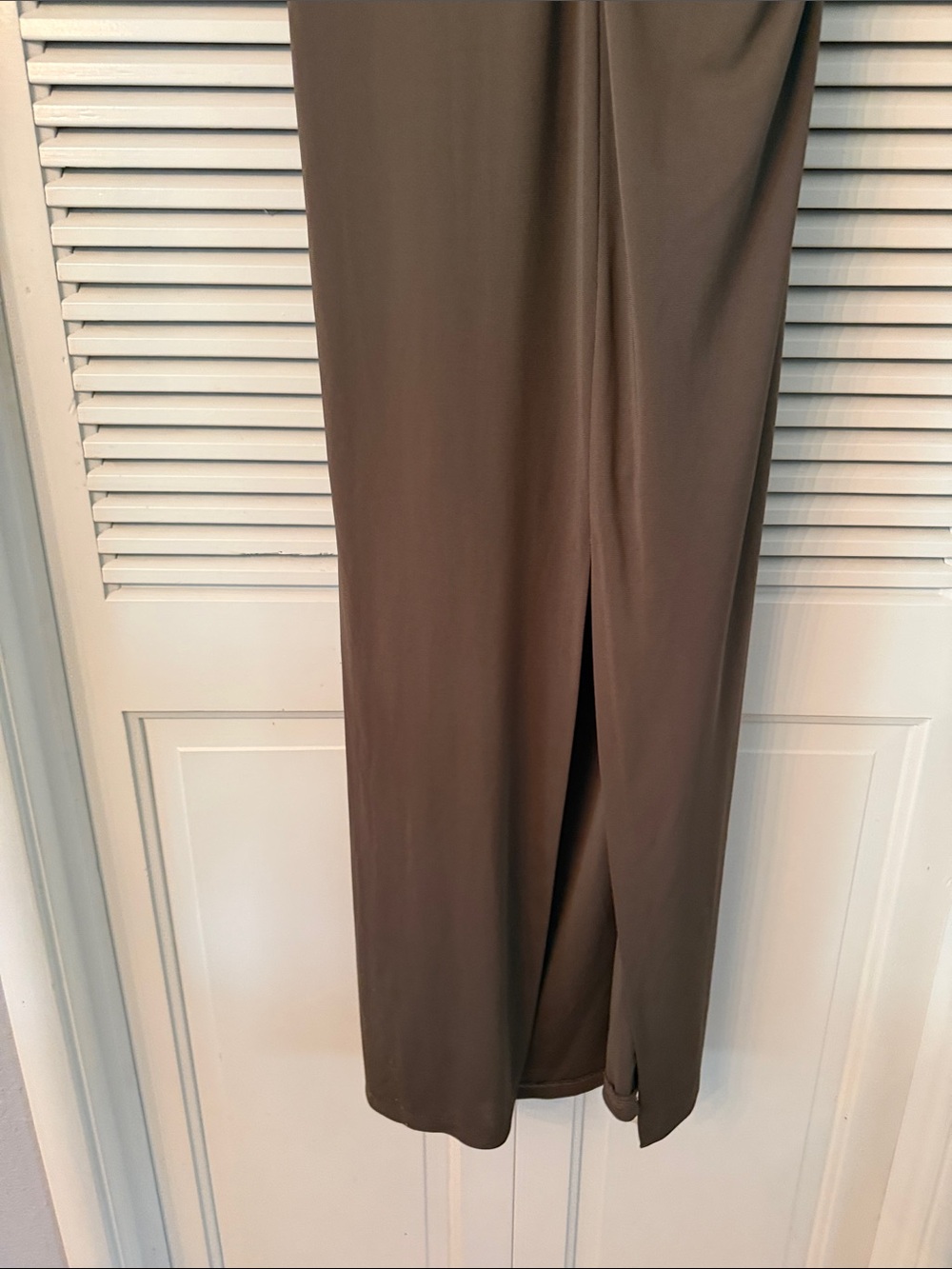 Zara Brown Ruched Maxi Skirt - Picture 6 of 6